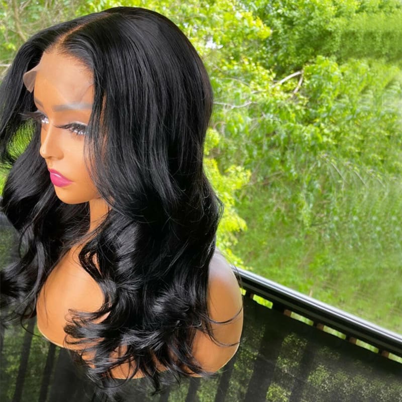 Long Wavy Wig for Black Women Synthetic Hair Fashion 16