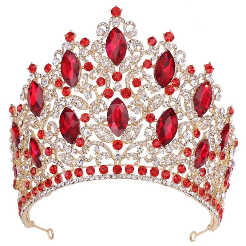 Luxury Royal Crown Large Crystal Tiara for Women 3