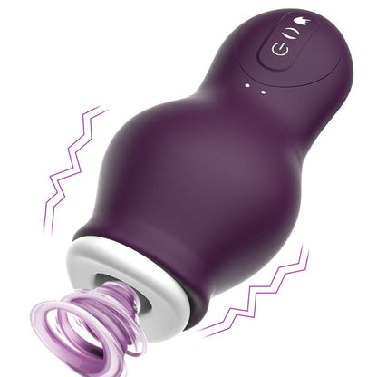 Male Automatic Suction Vibrating Massager Penis Exerciser