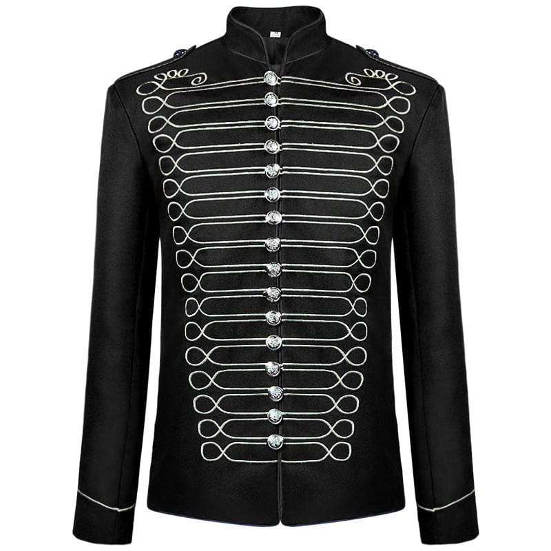 Medieval Men’s Retro Gothic Steam Drummer Suit