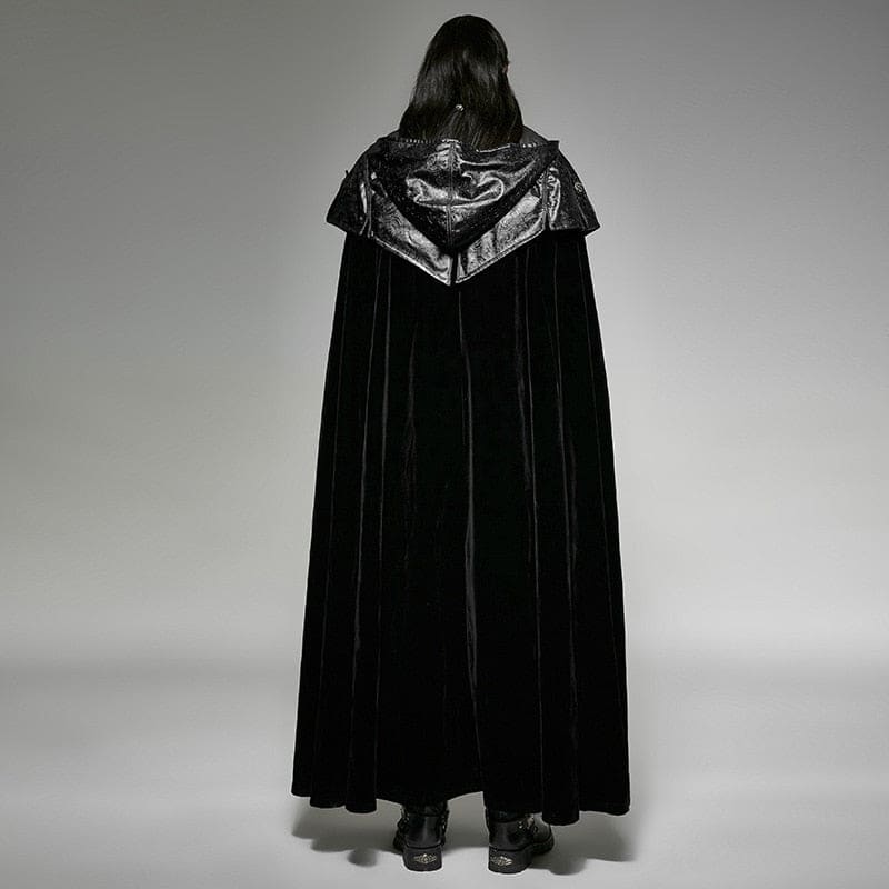 Men’s Windbreaker Cloak, Battle, Cosplay Hooded, Multi Buckle Coat - Pleasures and Sins   Pleasures and Sins