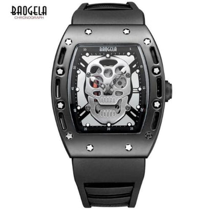 Men Watches Pirate Hollow Silica Skeleton Wristwatch