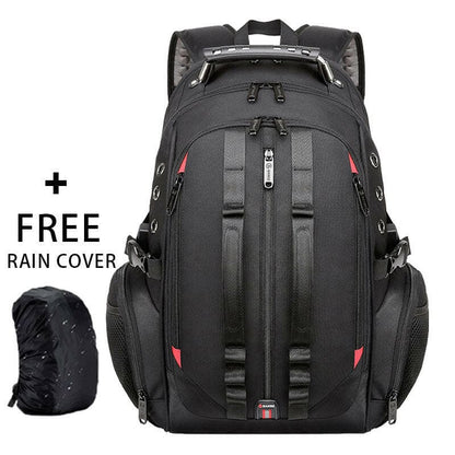 Mens 45L Travel Anti Theft Laptop USB Backpack