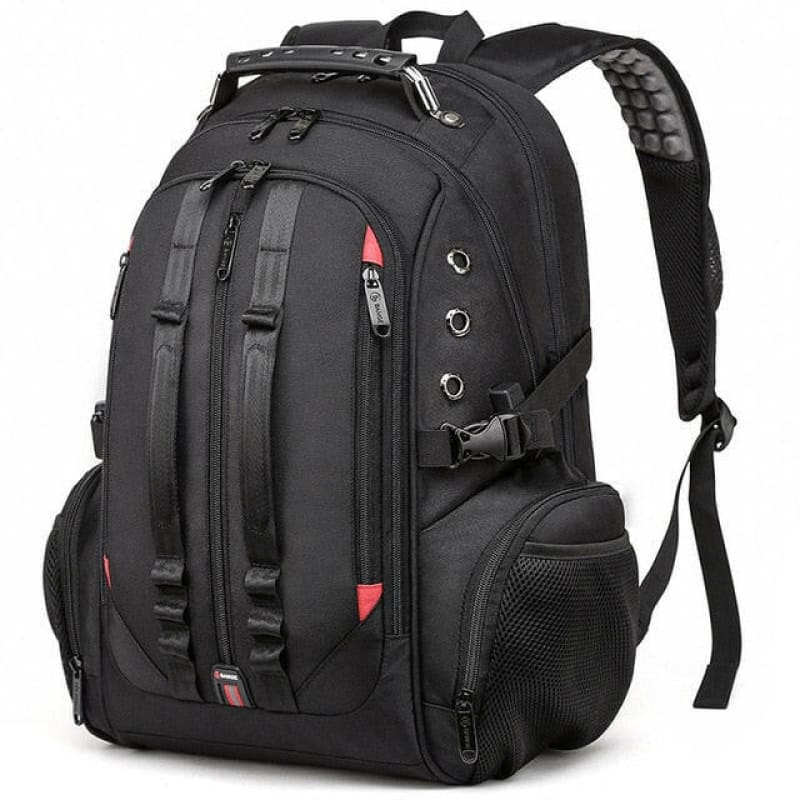 Mens 45L Travel Anti Theft Laptop USB Backpack