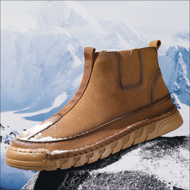 Casual Round Toe Winter Martin Boots for Men