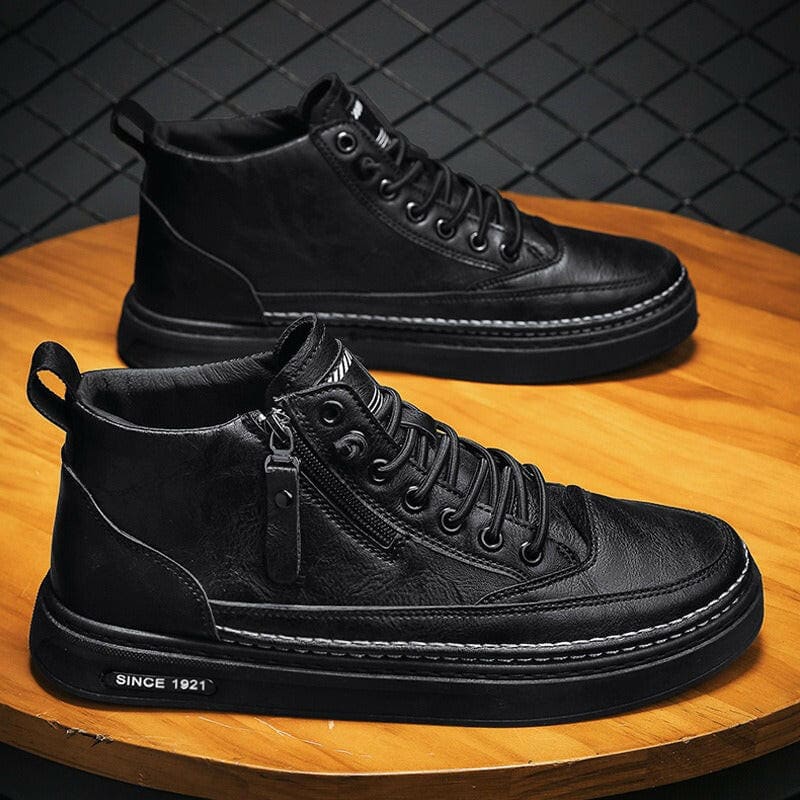 Mens High Top Casual Shoes Versatile Boots for Style 928