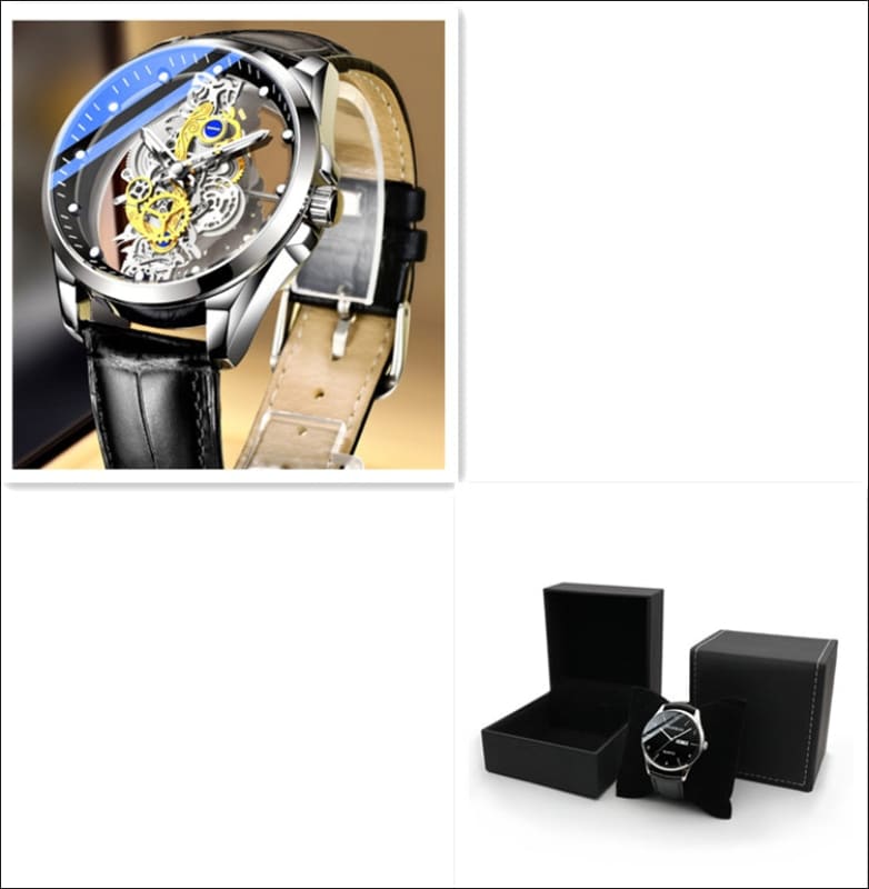 Men’s Luxury Vintage Skeleton Automatic Watch