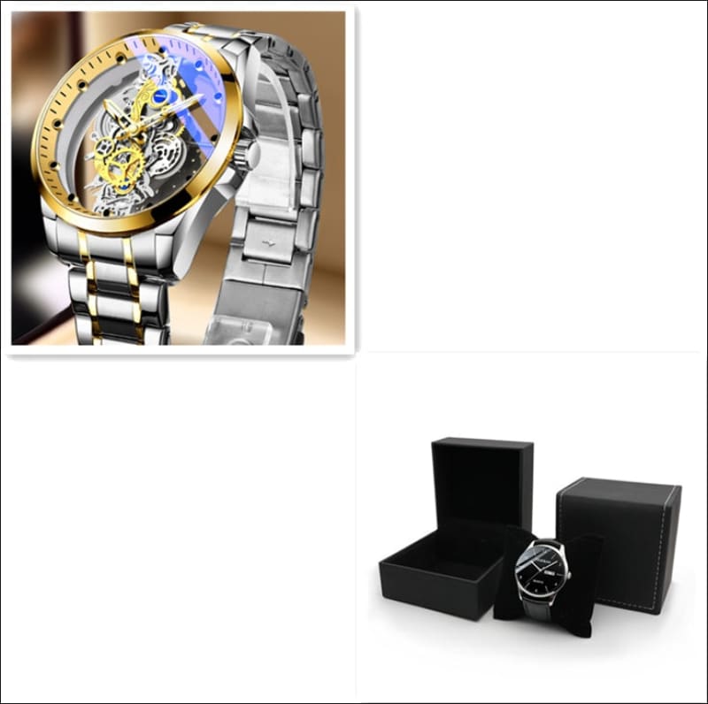 Men’s Luxury Vintage Skeleton Automatic Watch