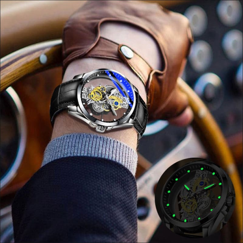 Men’s Luxury Vintage Skeleton Automatic Watch