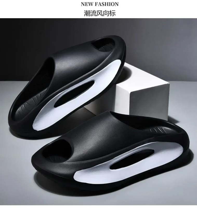 Men’s Design Summer Sliders with Thick Sole Leisure