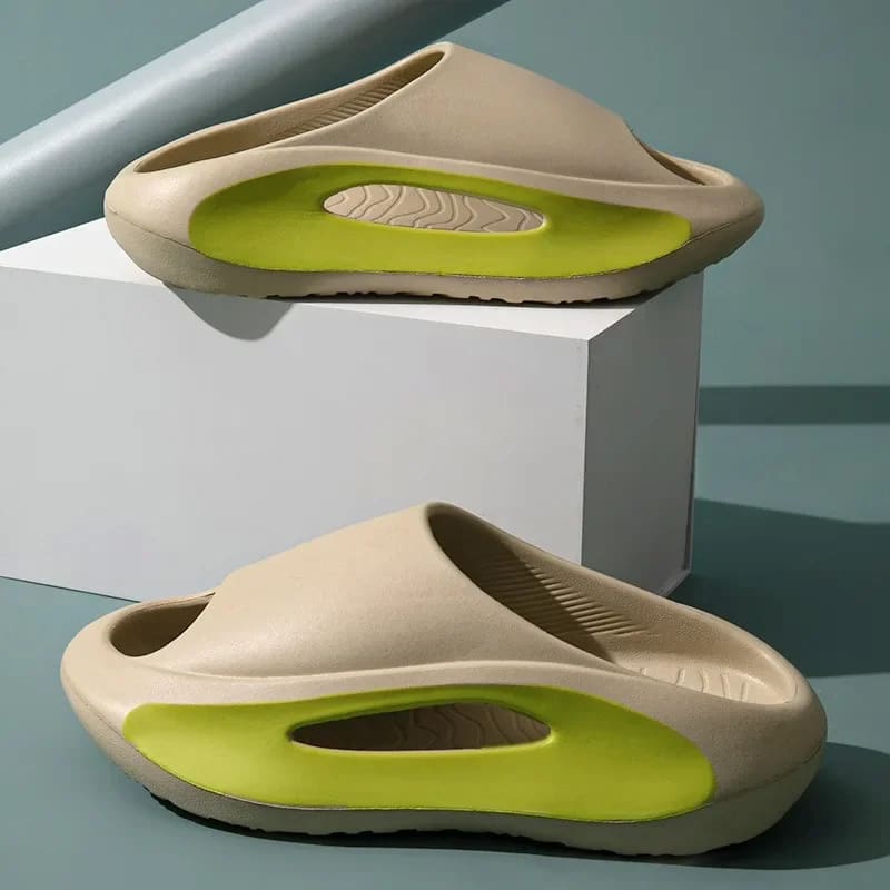 Men’s Design Summer Sliders with Thick Sole Leisure