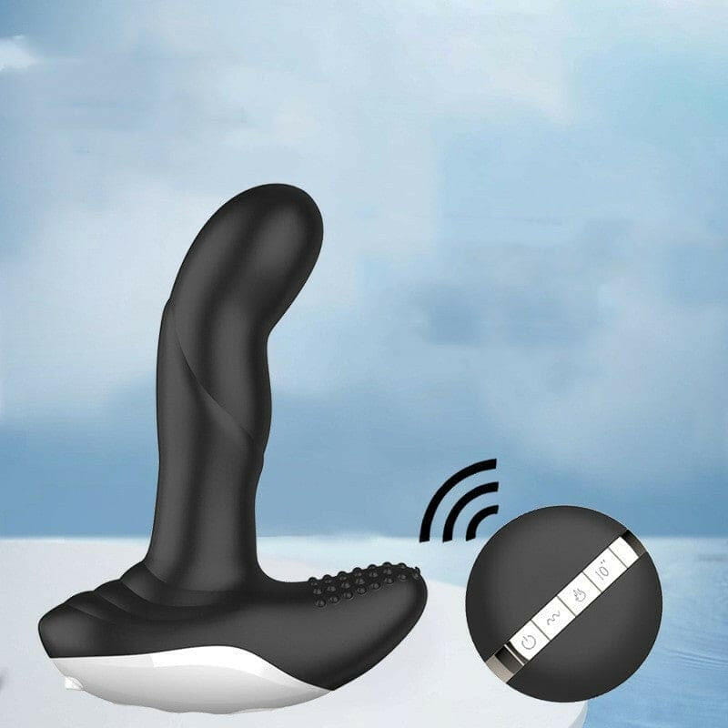 Mens Remote Control Anal Vibration Butt Plug Electric Toy