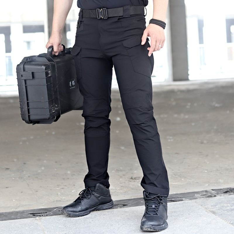 Mens Stretch Outdoor Work Trousers Breathable Pants