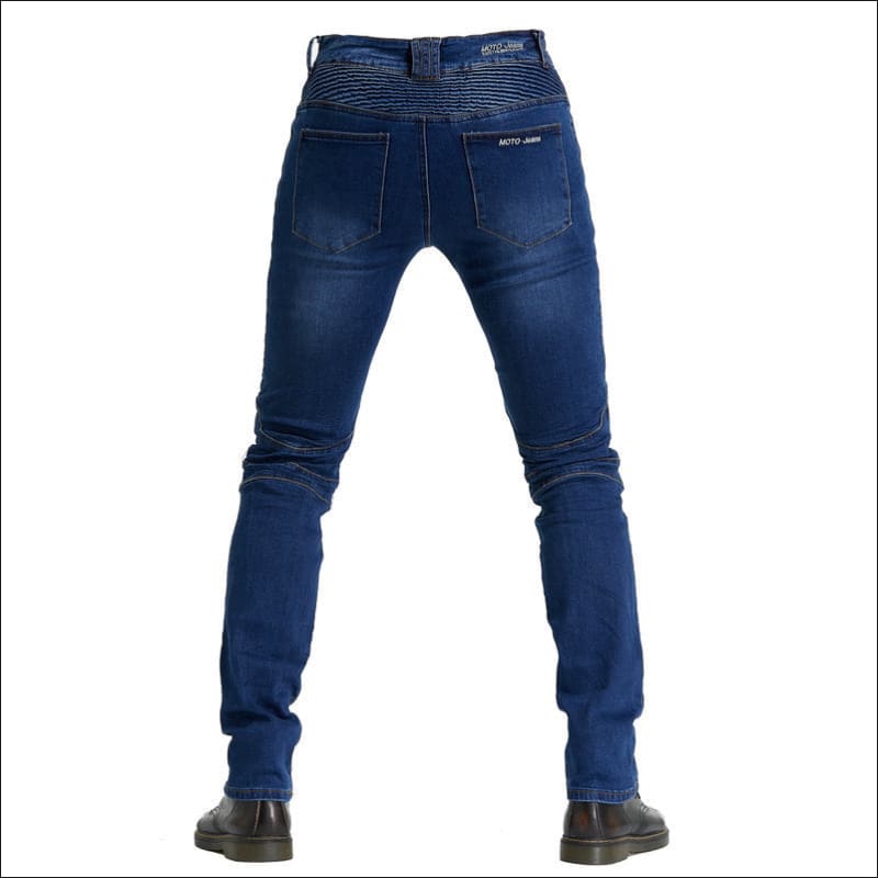 Motorcycle Rider Shatterproof Jeans for Adventure