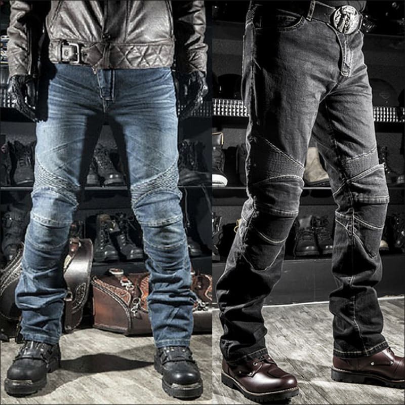 Motorcycle Rider Shatterproof Jeans for Adventure