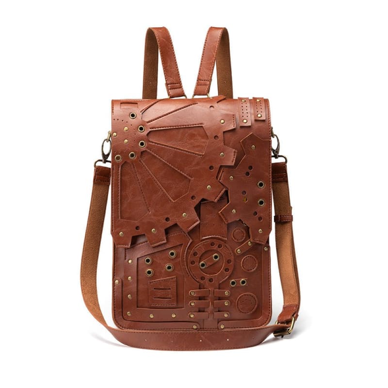 New Steampunk Retro Gear Backpack - Pleasures and Sins