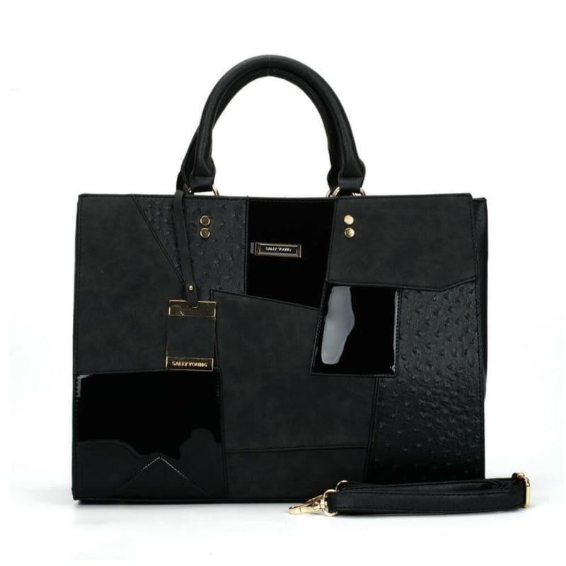 New Tote Bag Large Capacity Handbag for Women Black