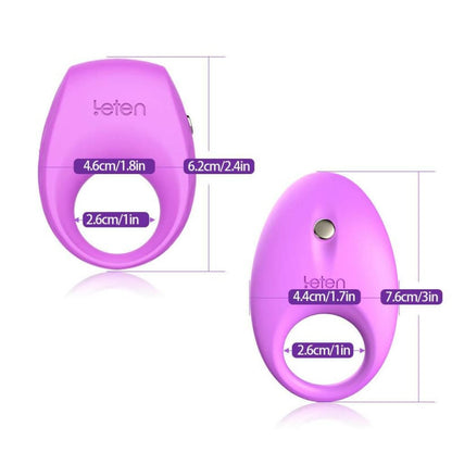 Penis Cock Ring Multi Spot Vibrating Sex Toy for Couples