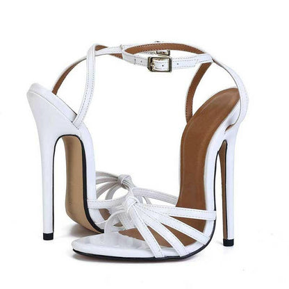 Plus Size Drag Queen Stiletto Sandals 13.5cm High Heel