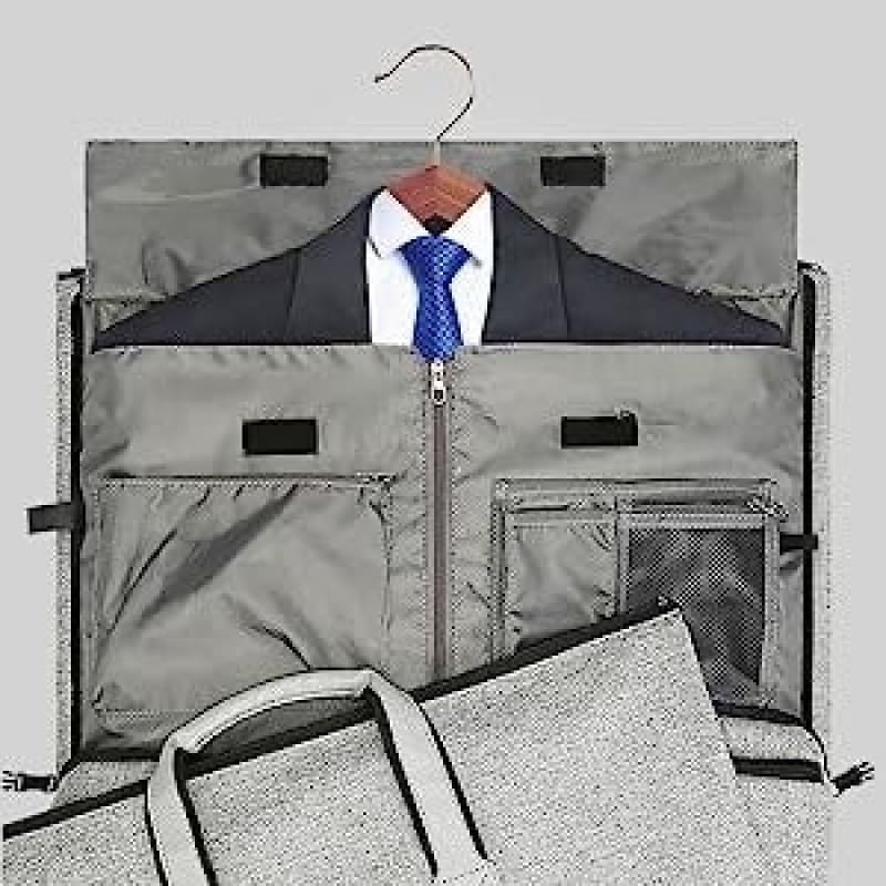 Portable Foldable Suit Bag for Travel Convenience