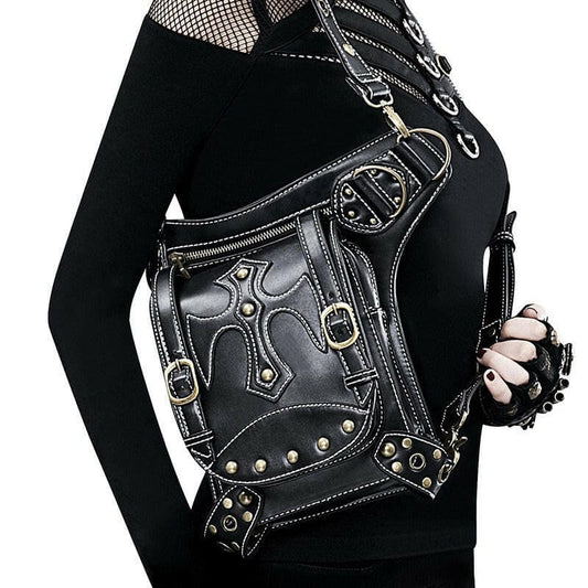 Punk Waistpack Retro Casual Shoulder Bag