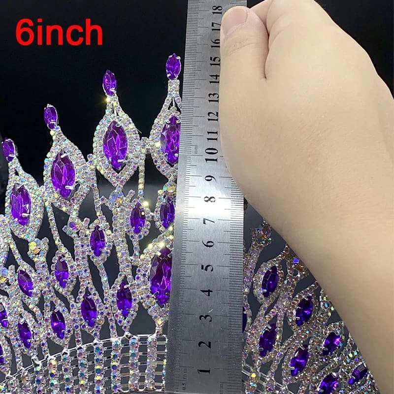 Rhinestone Wedding Crown Tiara Hair Jewellery