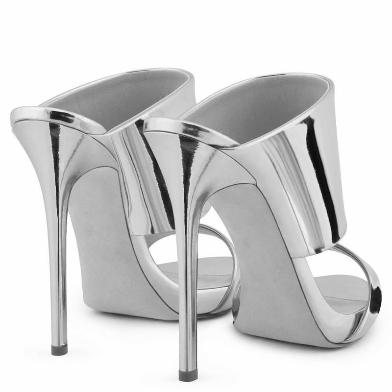 Shiny High Heeled Luxury Open Toe Sandals Online