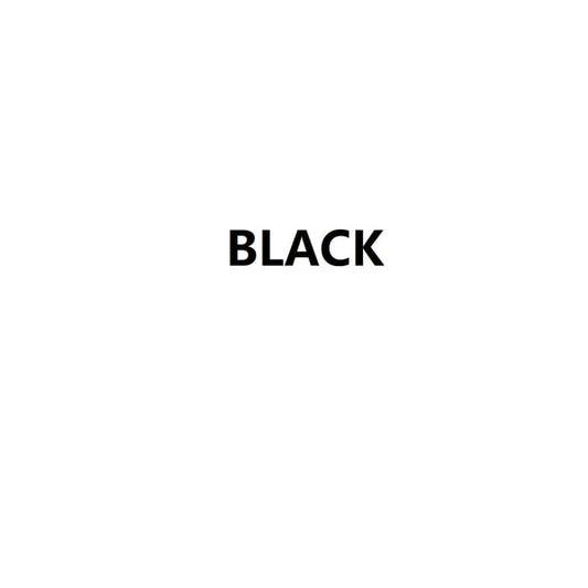 Word ’BLACK’ in bold black text on a white background.