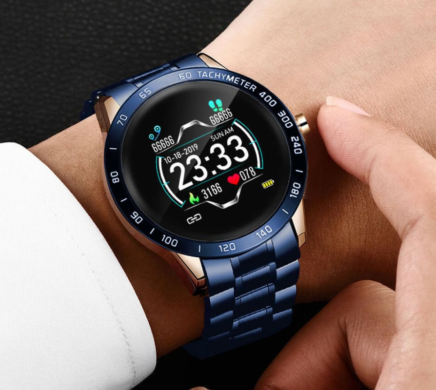 Smart Watch Heart Rate Steps Blood Pressure Detection