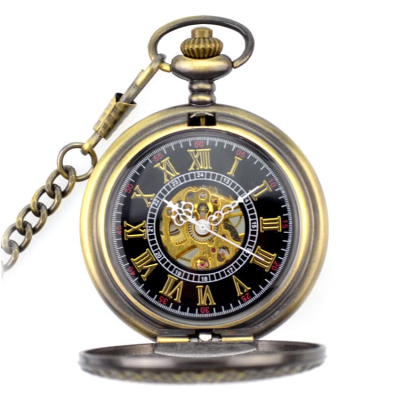 Steampunk Industrial Revolution Design Pocket Watch - Pleasures and Sins   Pleasures and Sins