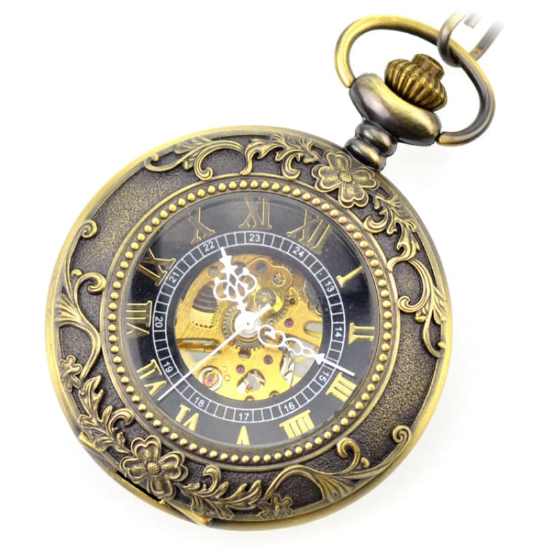 Steampunk Industrial Revolution Design Pocket Watch - Pleasures and Sins   Pleasures and Sins