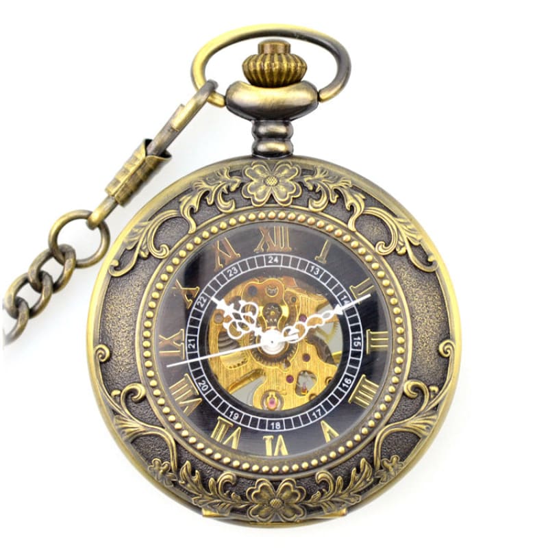 Steampunk Industrial Revolution Design Pocket Watch - Pleasures and Sins   Pleasures and Sins