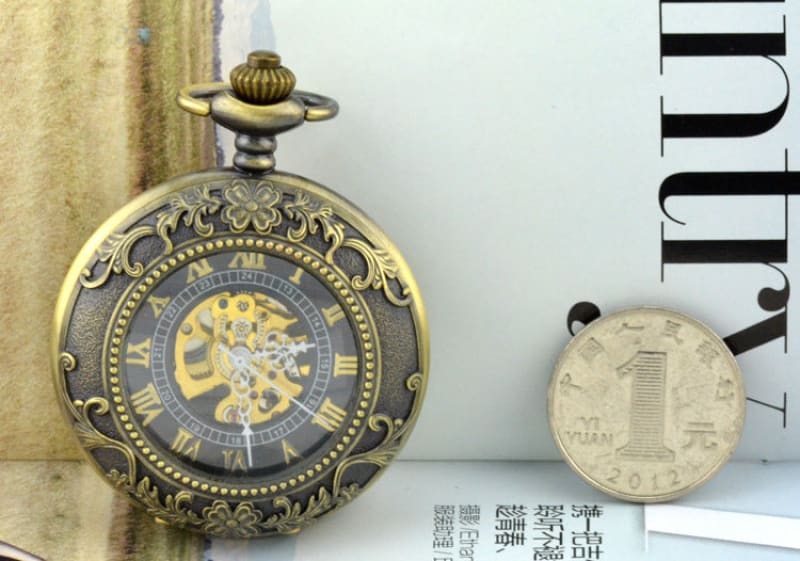 Steampunk Industrial Revolution Design Pocket Watch - Pleasures and Sins   Pleasures and Sins