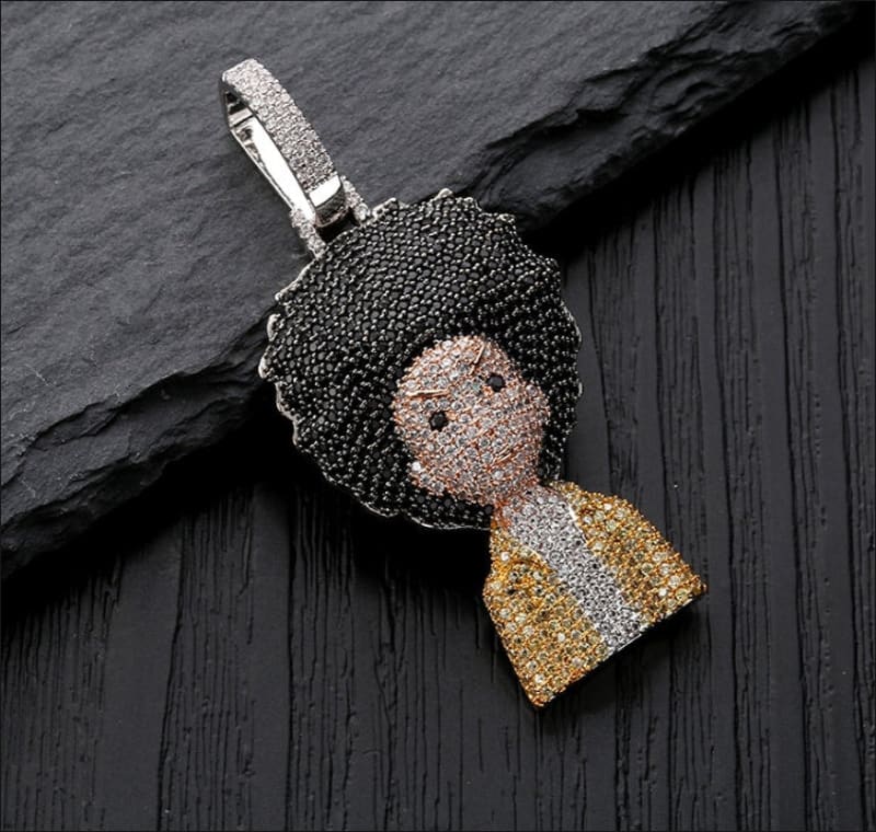 Unique Steampunk Style Necklace with AAA Zircon