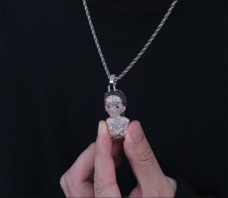 Unique Steampunk Style Necklace with AAA Zircon