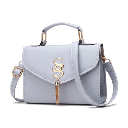 Stylish Fashion Shoulder Messenger Handbag for Elegance Gray