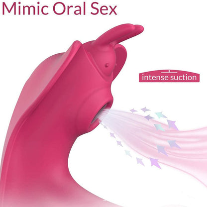 Suction Action Butterfly Remote Control Dildo Online