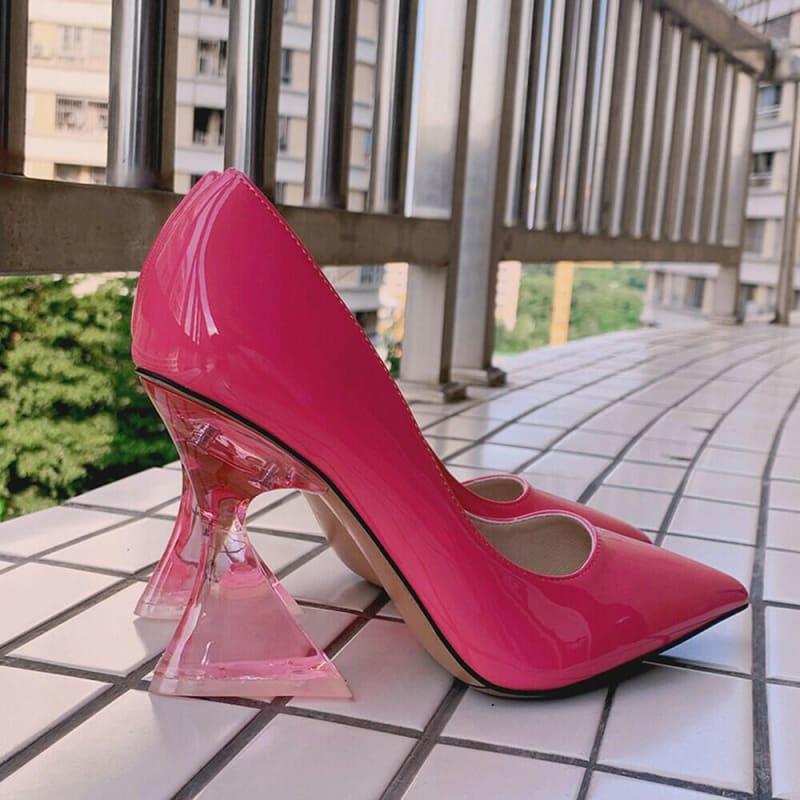 Thick High Heel Unisex Pointed Toe Drag Queen Shoes