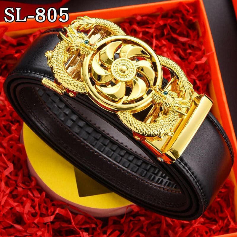 Timeless Belt Mens Genuine Leather Automatic Style 805