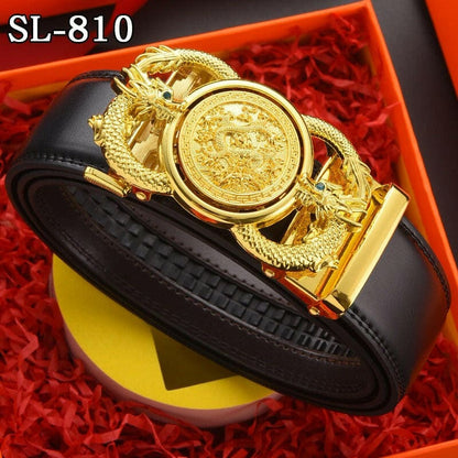 Timeless Belt Mens Genuine Leather Automatic Style 810