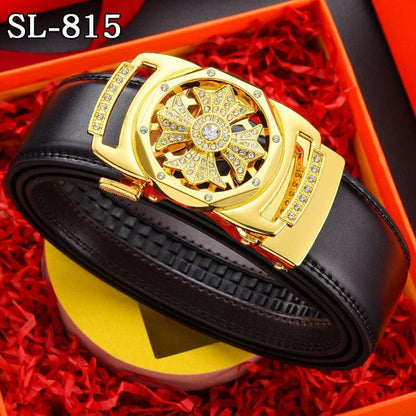 Timeless Belt Mens Genuine Leather Automatic Style 815