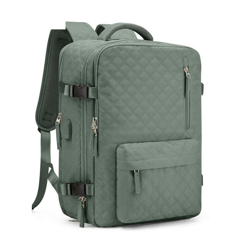 Large Capacity Unisex Travel Bag in Military Green Military