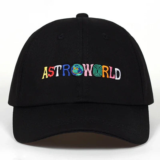 Travis Scott Astroworld Embroidered Cotton Cap