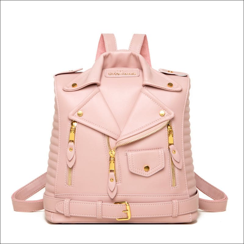 Trendy Collar Backpack in Shirt Shaped Style