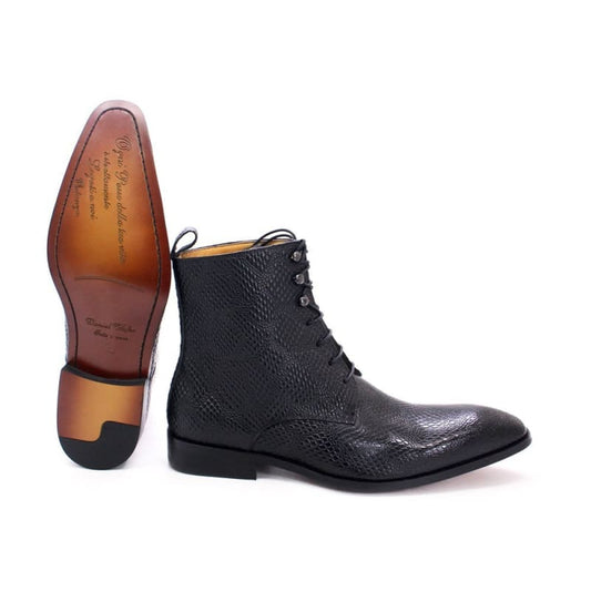 Trendy Men’s Real Leather Pointed Toe Boots