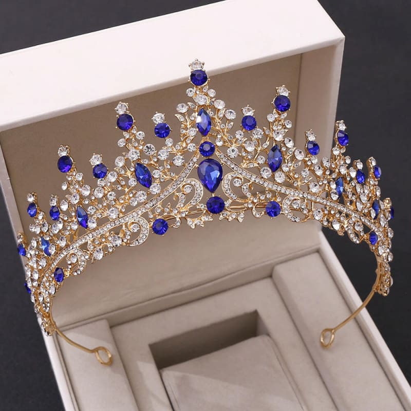 Wedding Crown Bride’s Magnificent Luxury Rhinestone Tiara