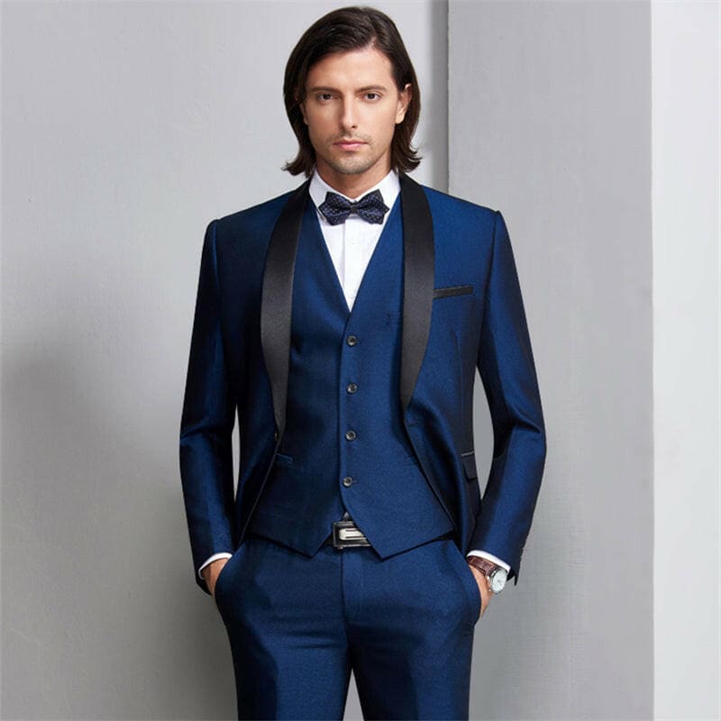 Shawl Collar Slim Fit Men’s Tuxedo Suit for Weddings