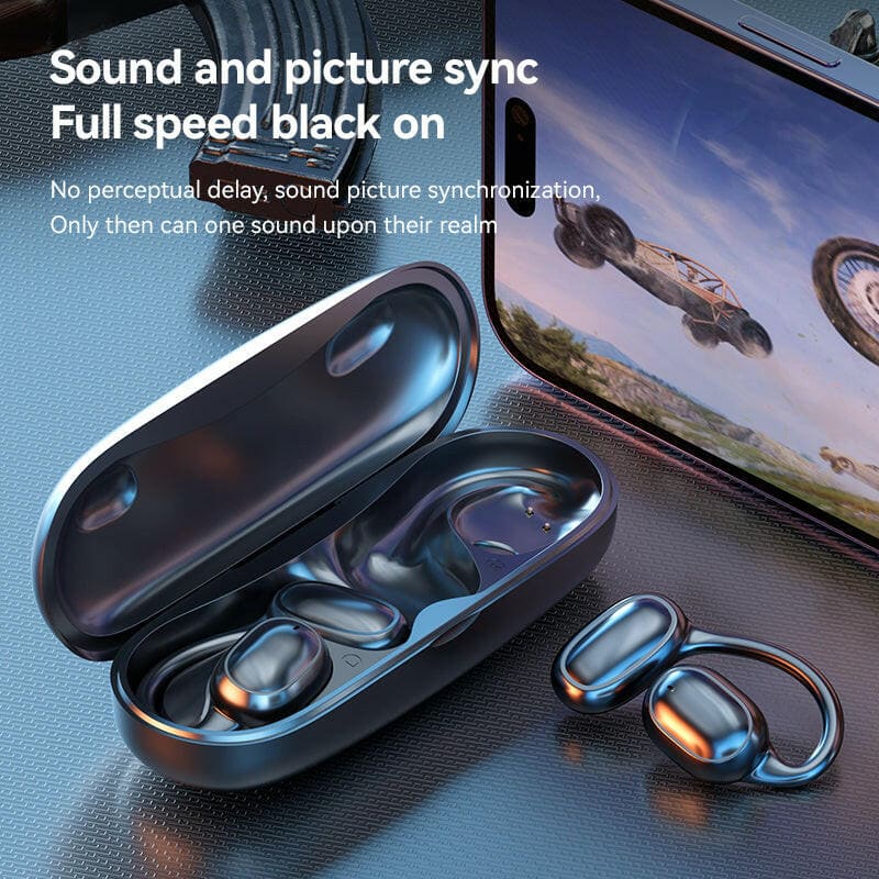 Wireless Bluetooth Earphones Ear Hanging Noise Cancelling