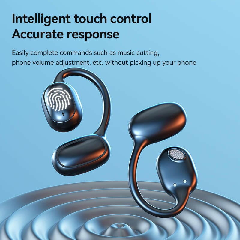 Wireless Bluetooth Earphones Ear Hanging Noise Cancelling