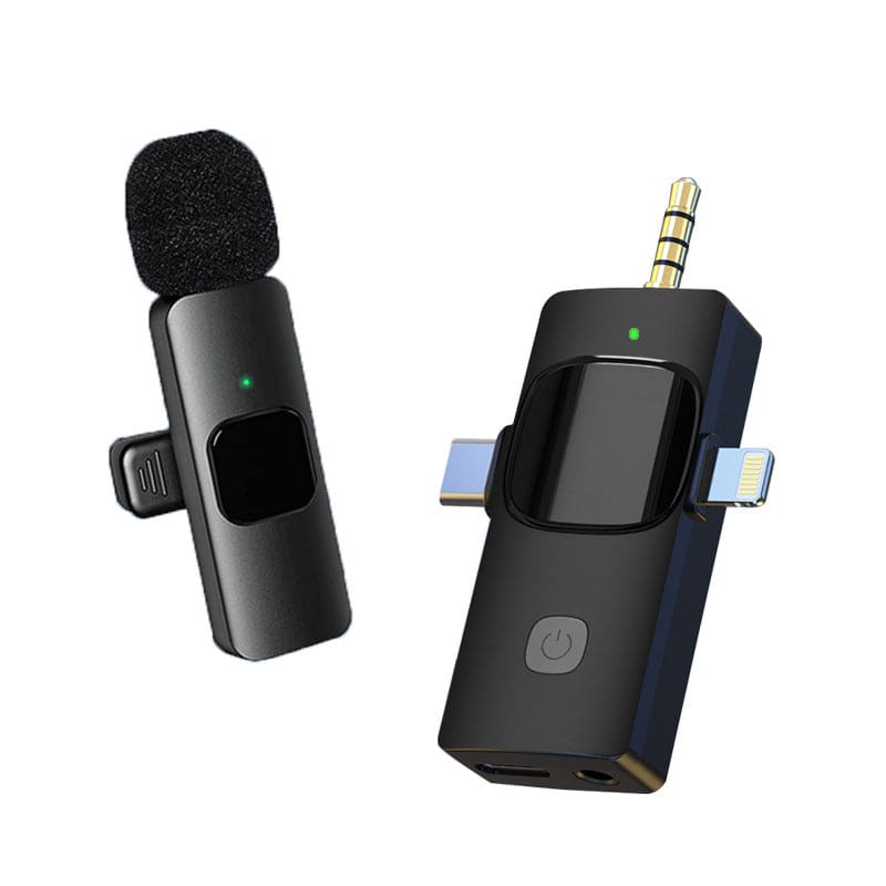 Wireless Lavalier Microphone for Live Streaming Tiktok